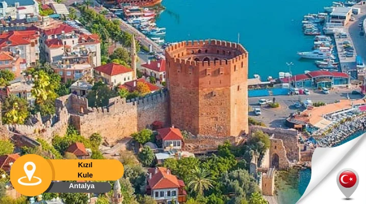 Kızıl Kule Nerede Alanya Kızıl Kule