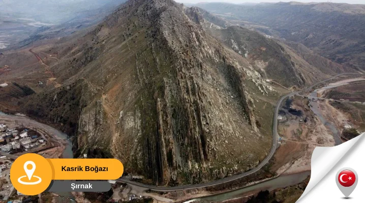 Kasrik Boğazı Şırnak Tarihi Krallar Geçidi Cudi Gabar