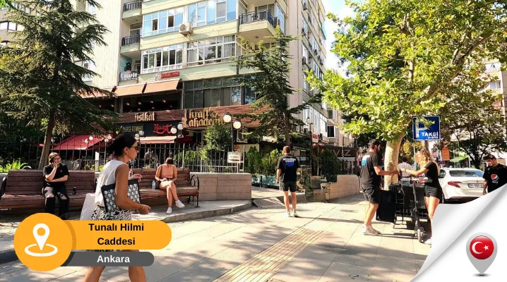 Tunalı Hilmi Caddesi Çankaya Ankara Tunalı Hilmi Caddesi